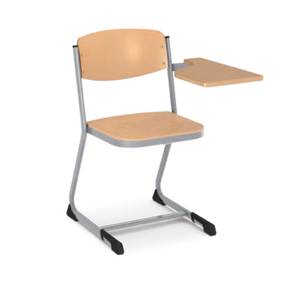 Školní židle WOODMARK®<span> s přídavným stolečkem</span> - obr.1